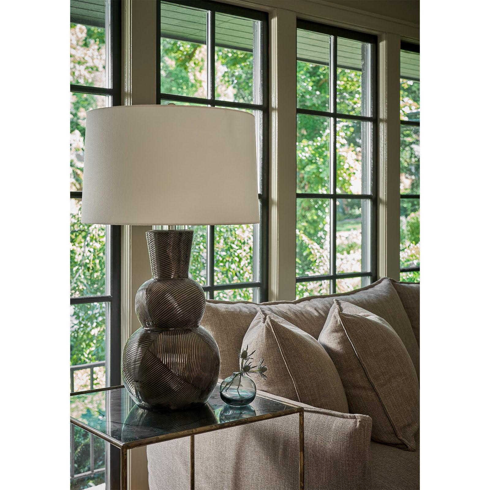 Hugo Ceramic Table Lamp (Black) | Regina Andrew Detroit